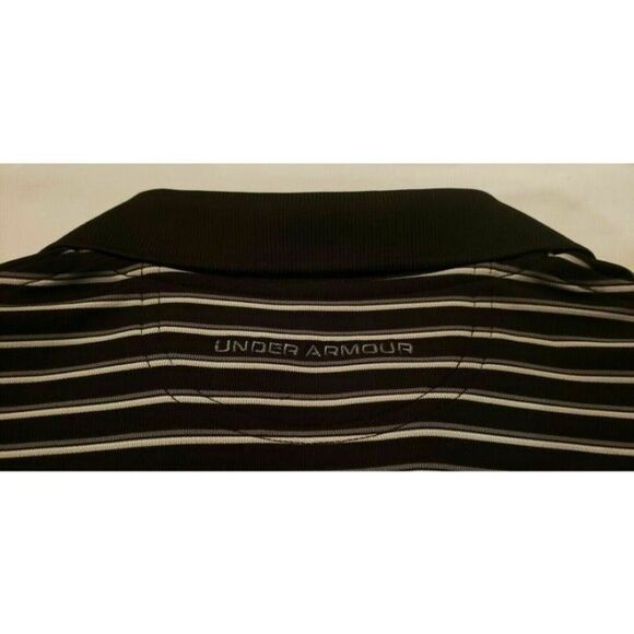 Under Armour HeatGear Polo Shirt Men’s M Loose Fit Polyester Blend NWOT - Picture 5 of 9
